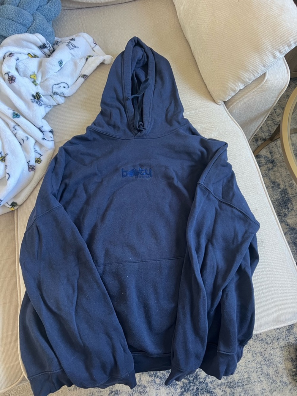 Booty by Brabants Navy Blue Pullover Hoodie